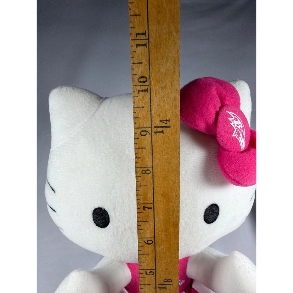 Sanrio Hello Kitty Baltimore Ravens Cheerleader Plush Kids 10
